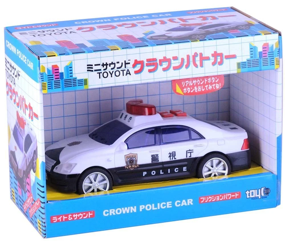 Toyco Mini-Sound Crown Police Car