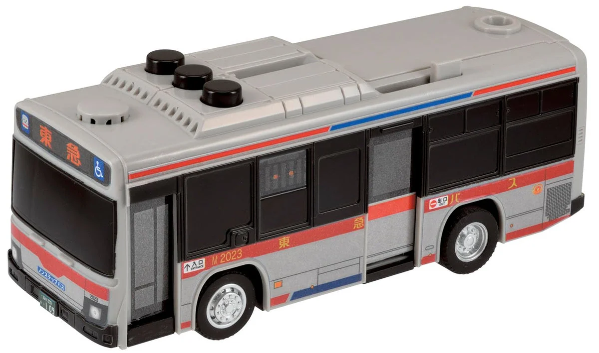 Toyco bus giocattolo mini sonoro con porte apribili Tokyu Bus