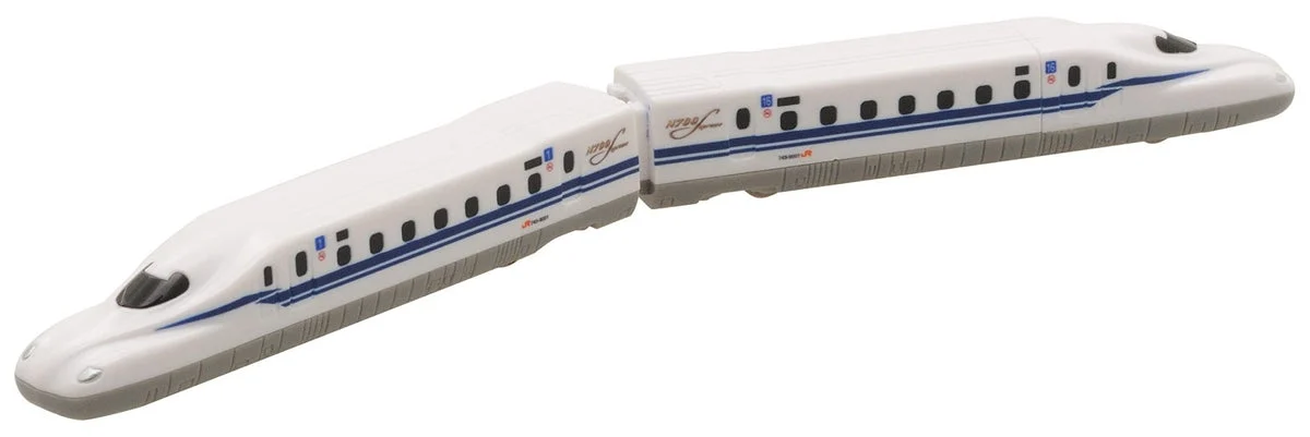 Toyco Pentrain N700S Shinkansen Toy Train Set - Runs on Tracks - Multicolor
