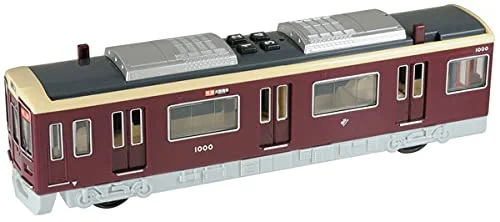 Toyco Sound Train Hankyu Series 1000 - Toy Train with Sound Effects - Blue