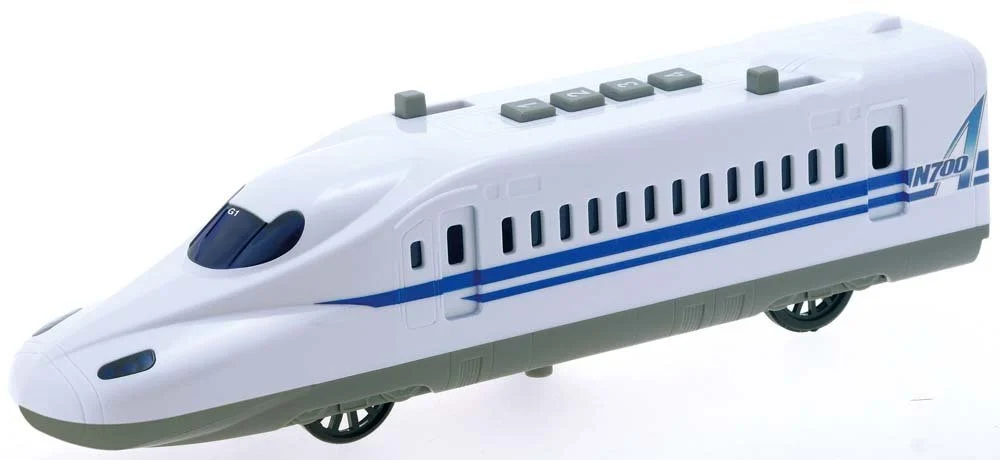 Toyco Treno Sonoro Shinkansen N700A Giocattolo Elettrico Blu