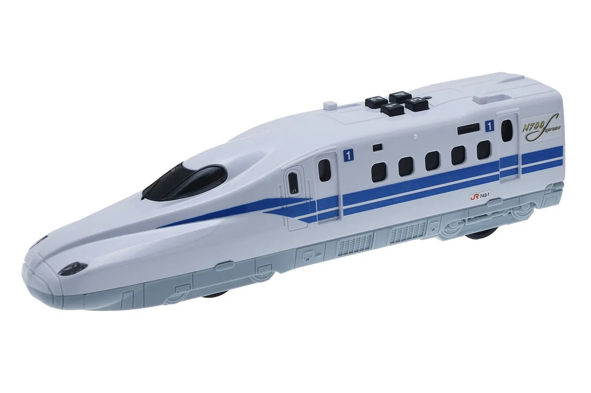 Toyco Treno Giocattolo Shinkansen N700S Suoni Luci Modello Realistico