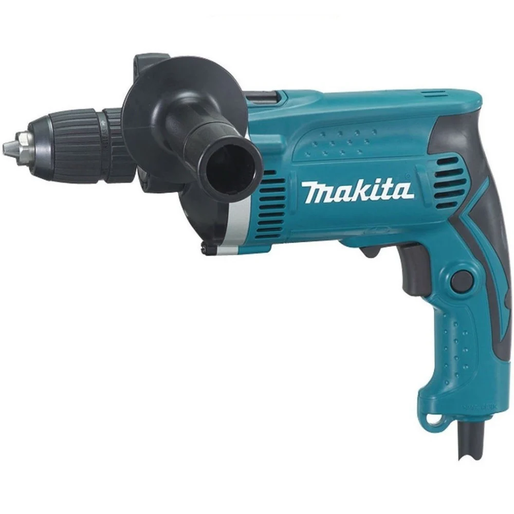 TRAPANO A PERCUSSIONE MAKITA HP1631 PROFESS. CON ACCESSORI + PUNTE + GIUBBINO - Makita ®