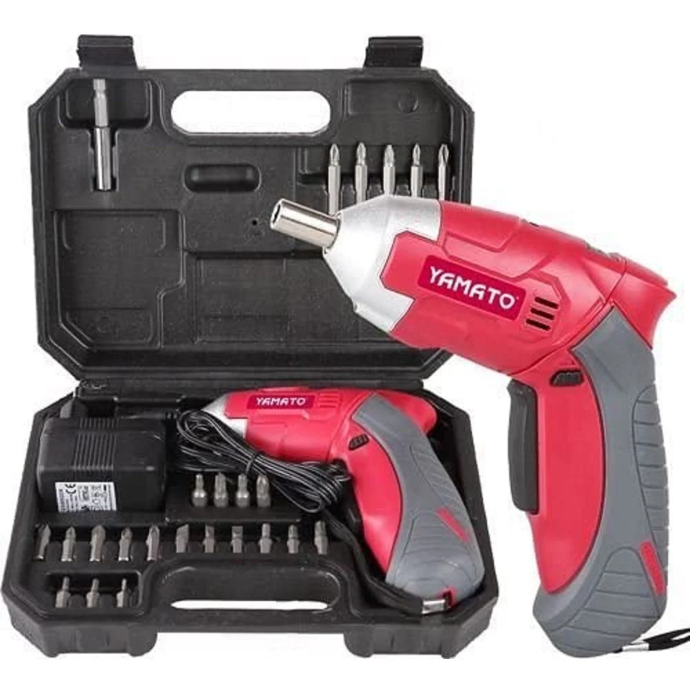 TRAPANO AVVITATORE SENZA FILI 3,6 W 3,6 V A BATTERIA 180 GIRI/MIN CON 24 PUNTE - TrAdE Shop Traesio