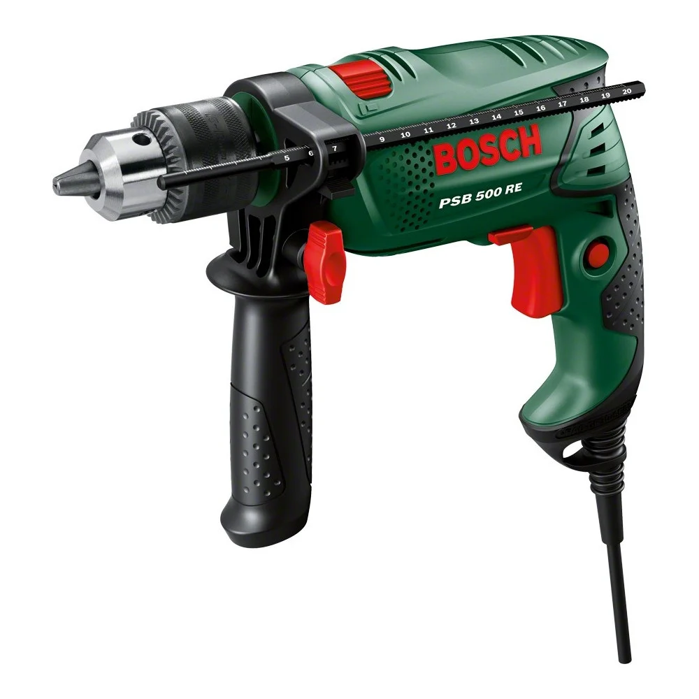 TRAPANO BATTENTE AVVITATORE PERCUSSIONE CON VALIGETTA BOSCH PSB EASY 500 WATT - Bosch ®