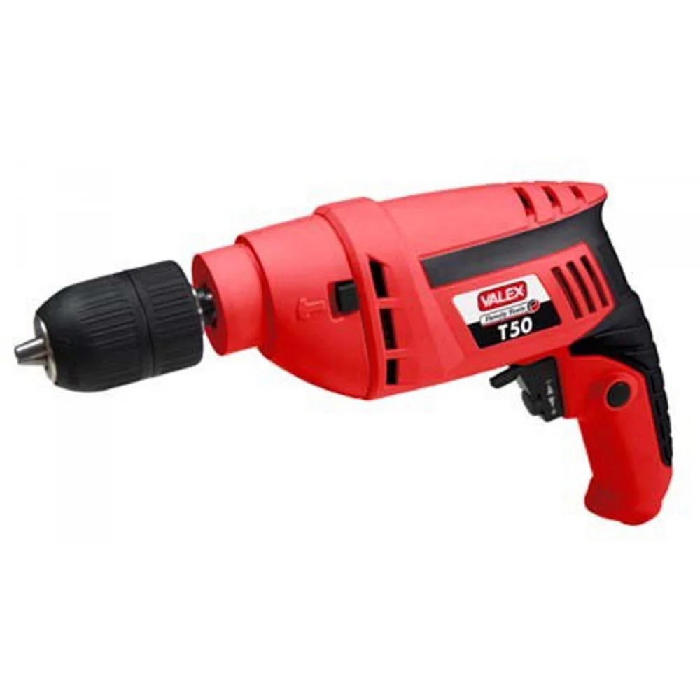 TRAPANO ELETTRICO CON PERCUSSIONE 500W FORI MURATURA 1 VELOCITA' VALEX T50 - TrAdE Shop Traesio