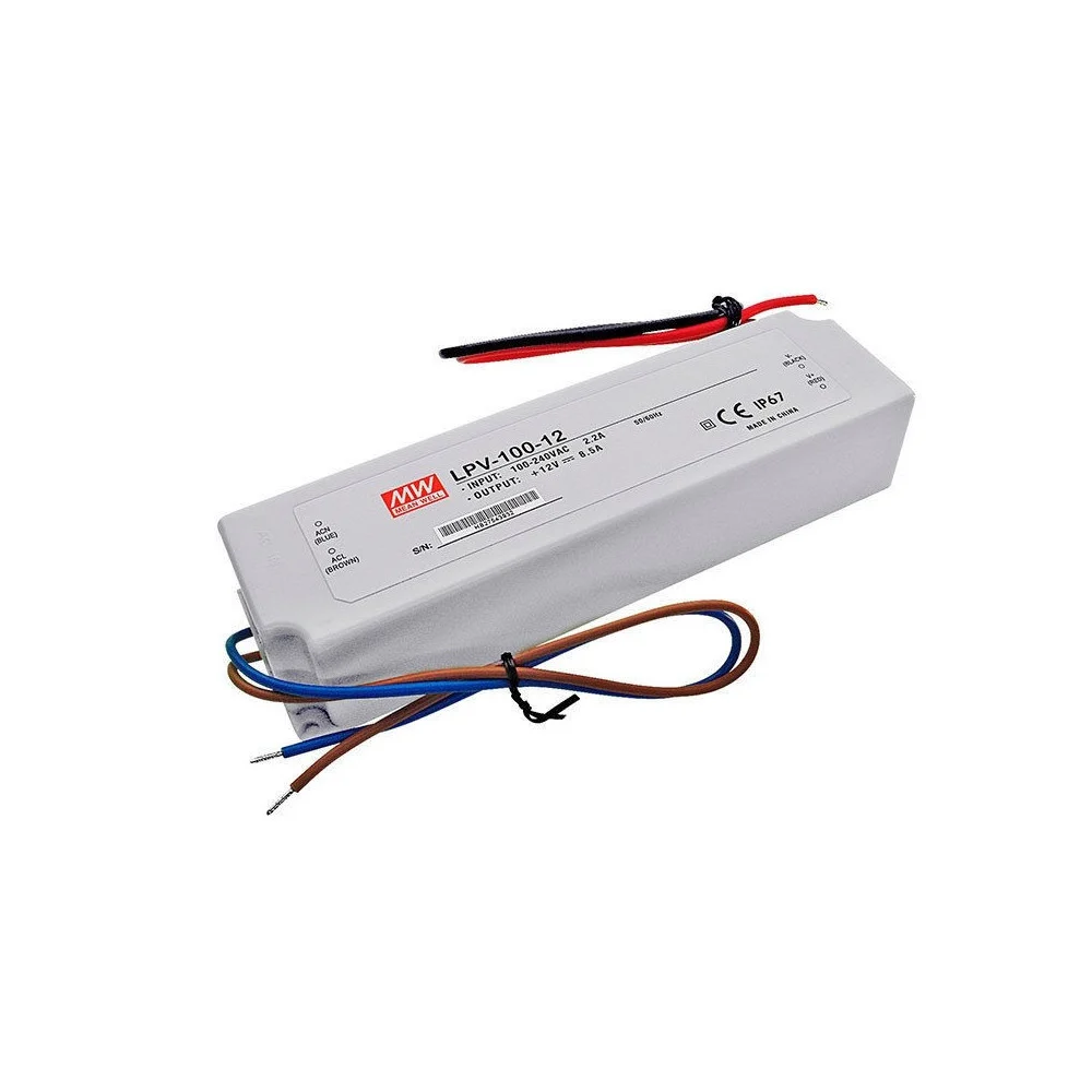 TRASFORMATORE DRIVER ALIMENTATORE PER STRISCE STRIP LED FARETTI 100 W WATT - TrAdE Shop Traesio