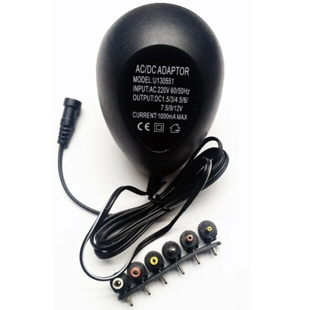 TRASFORMATORE TND ALIMENTATORE UNIVERSALE 1000mA DA 1.5V A 12V AC DC ADATTATORI - TrAdE Shop Traesio