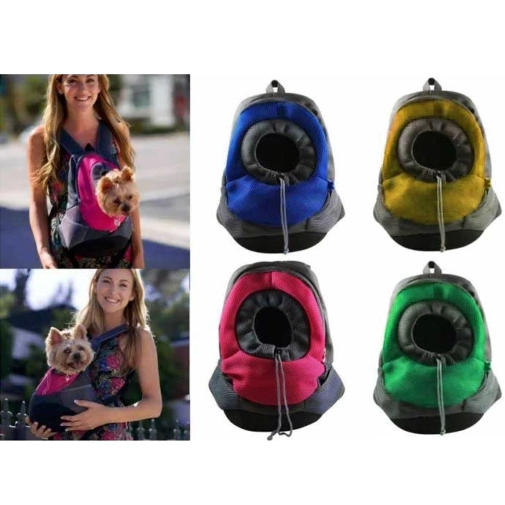 TRASPORTINO ZAINO ZAINETTO SPALLA CANE GATTO ANIMALI MARSUPIO PASSEGGIO BORSA - TrAdE Shop Traesio