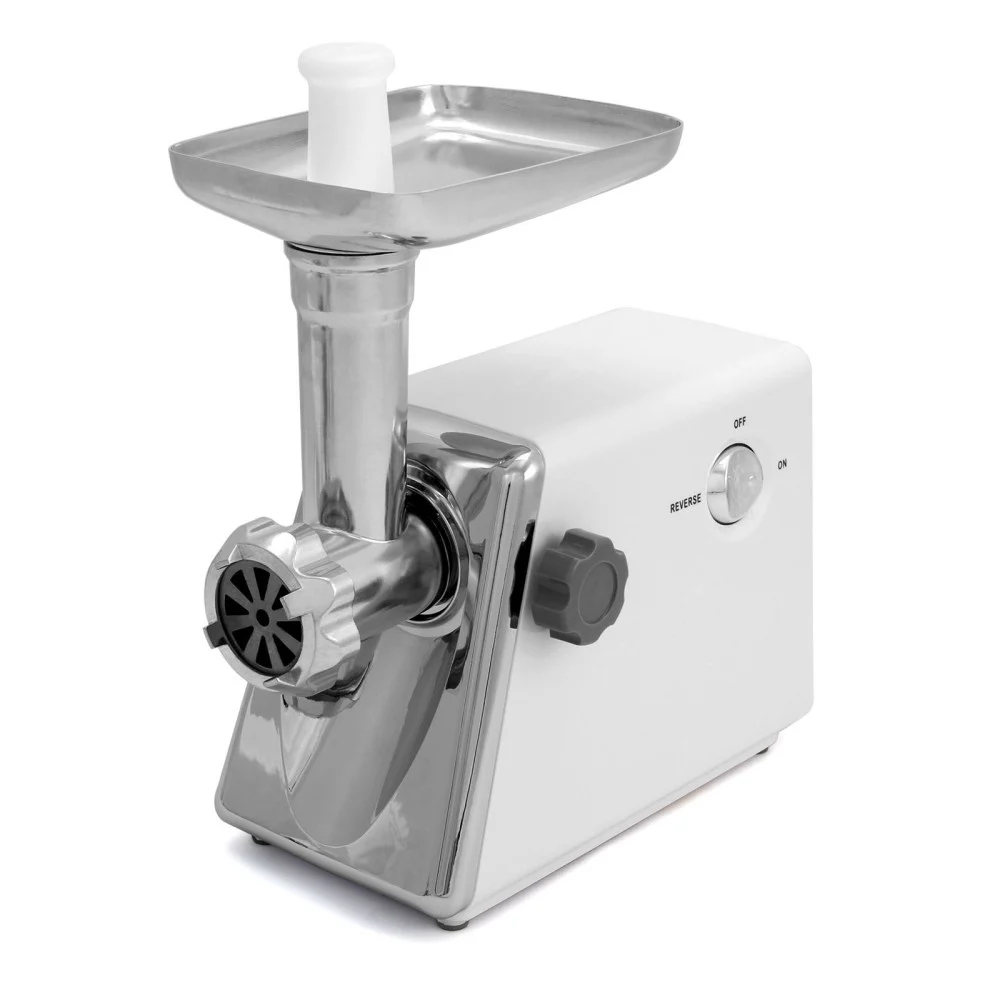 TRITACARNE SALSICCE ELETTRICO 900 WATT ALIMENTI DA CUCINA IN ACCIAIO INOX CARNE - TrAdE Shop Traesio