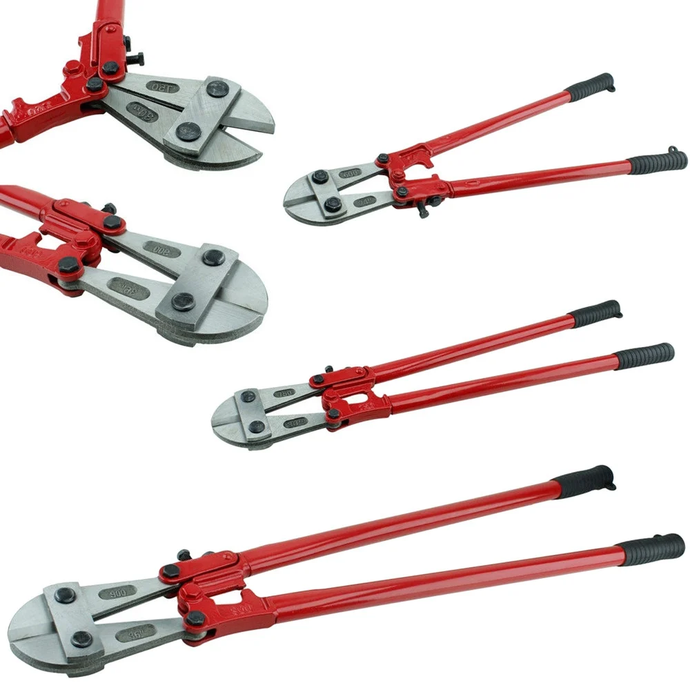 TRONCHESE CESOIA TAGLIA BULLONE TRONCATRICE FERRO LUCCHETTI METALLO 450MM DA 18" - TrAdE Shop Traesio