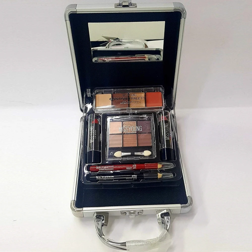 TROUSSE VALIGETTA MAKE UP GM14007 TRUCCO OMBRETTI 15 PEZZI CONTOURING COSMETICI - TrAdE Shop Traesio