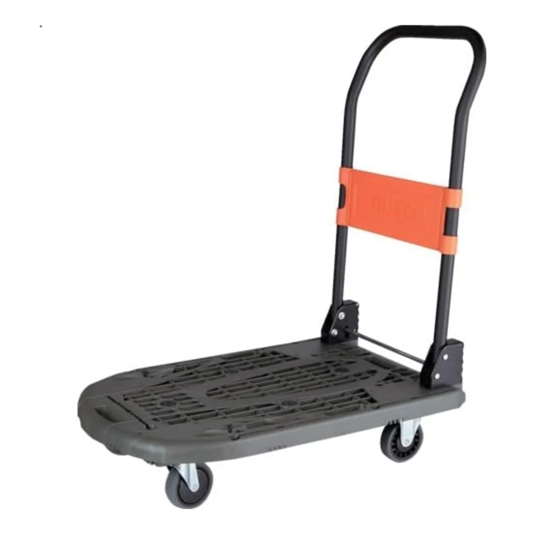 TRUSCO Kartio folding plastic cart (new model) 780×490 mm Olive Drab