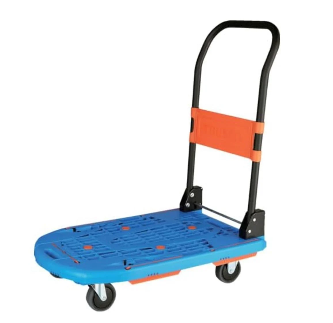 TRUSCO Kartio Folding Plastic Platform Cart Cartio (New) 780×490mm Blue MPK-780-B