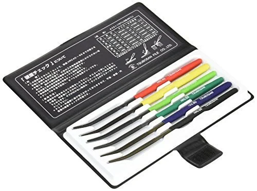 TSUBOSAN Hardness Tester File Set of 6 MA00600