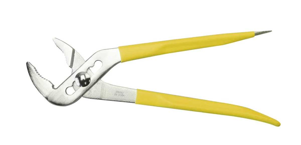 Tsunoda KingTTC Water Pump Pliers with Driver Smooth Jaws 250mm Fits 6–51mm