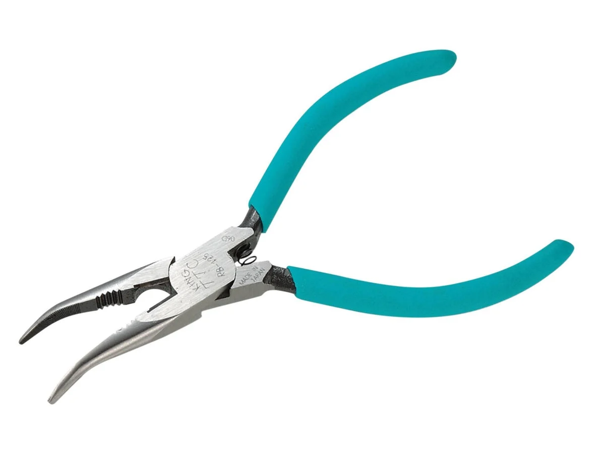 Tsunoda pinza a becco lungo piegato di precisione 125mm RB-125