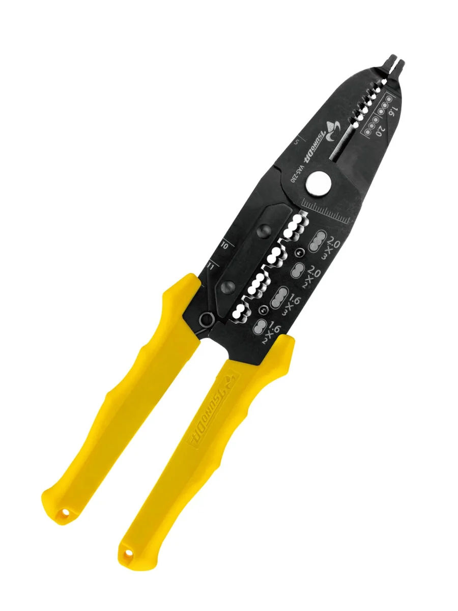 Tsunoda spelacavi VVF/VF per esame da elettricista classe 2 VAS-230 1.6/2.0 mm