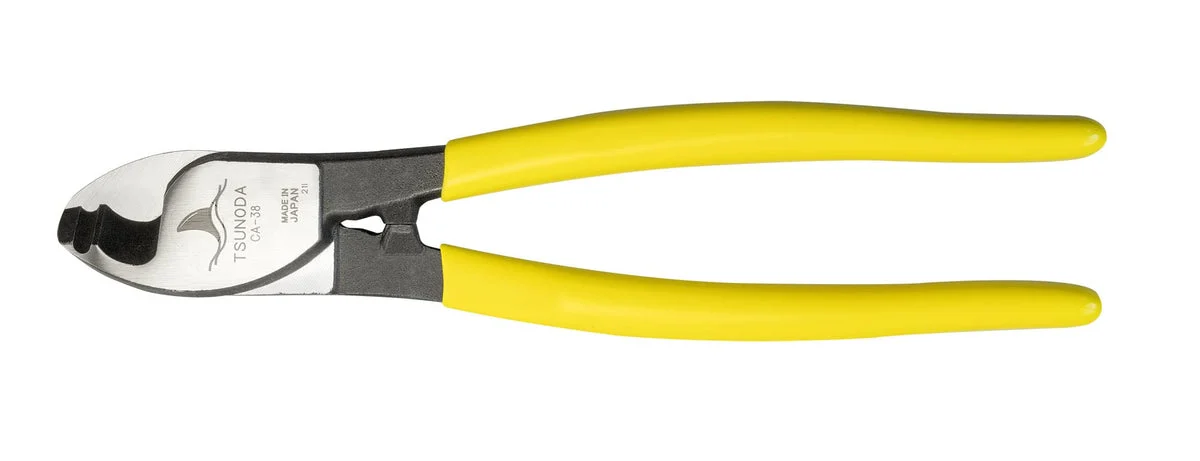 Tsunoda cortacables Yellow Shark 38 220mm para IV de cobre CA-38 hasta 38 mm²