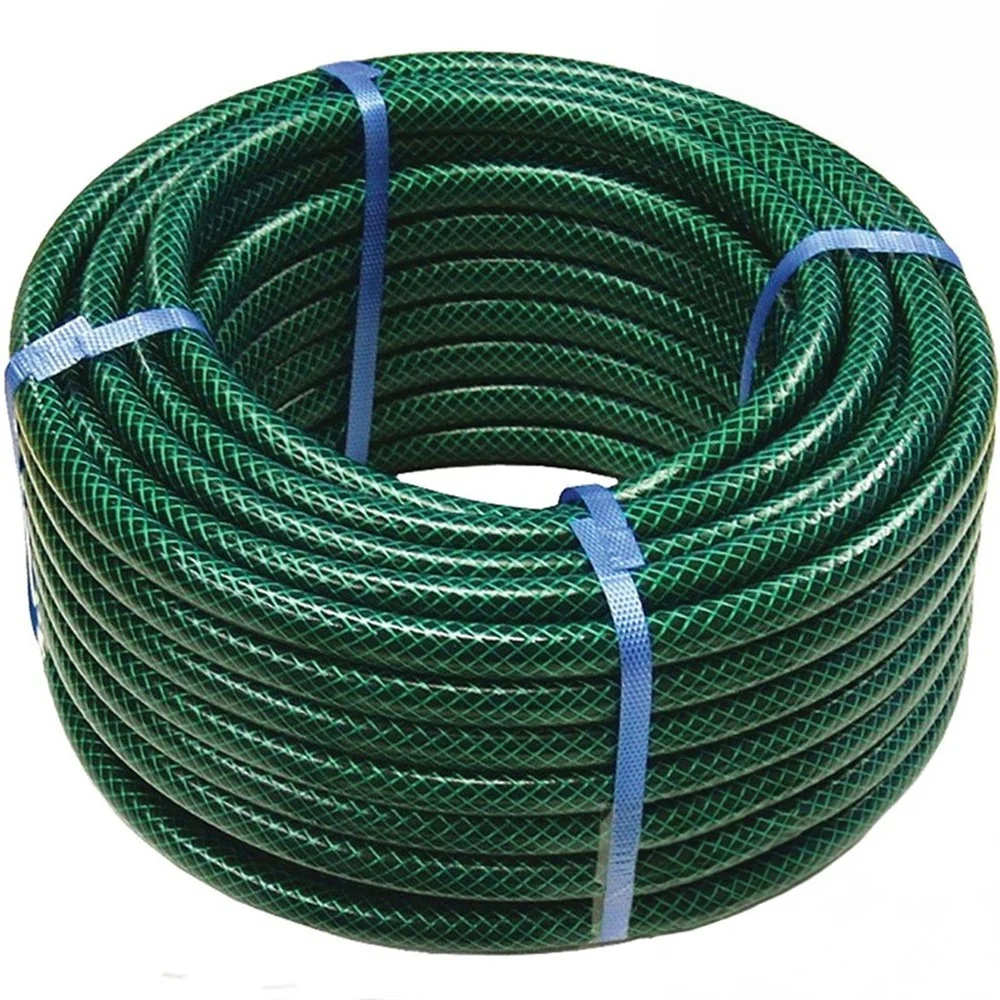 TUBO DA GIARDINO RINFORZATO 50 MT VERDE CLASSICO 3 STRATI BOBINA IRRIGAZIONE - TrAdE Shop Traesio