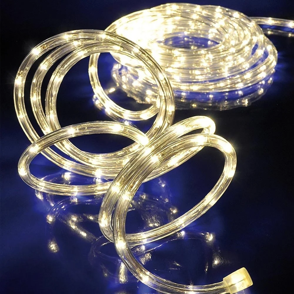 TUBO LUMINOSO A LED PER ESTERNO BIANCO CALDO 10 METRI CON CONTROLLER GIOCHI LUCE - TrAdE Shop Traesio