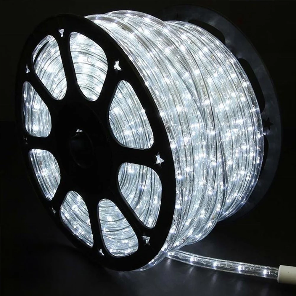 TUBO LUMINOSO LED 50 METRI BIANCO FREDDO PER USO ESTERNO CONTROLLER 8GIOCHI LUCE - TrAdE Shop Traesio