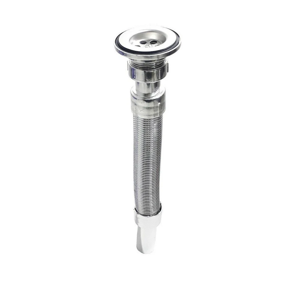 TUBO SCARICO FLESSIBILE PER LAVABO LAVELLO CON PILETTA 60MM UNIVERSALE ART.92005 - TrAdE Shop Traesio