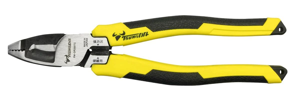 Tusnoda pinze 200 mm multifunzione taglio cavi VVF e fili rame VA - Tsunoda