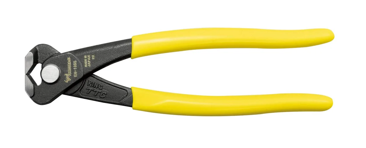 Tusnoda End Nipper EN-165S (165mm) - Japan-made flush cutter for frets & fasteners