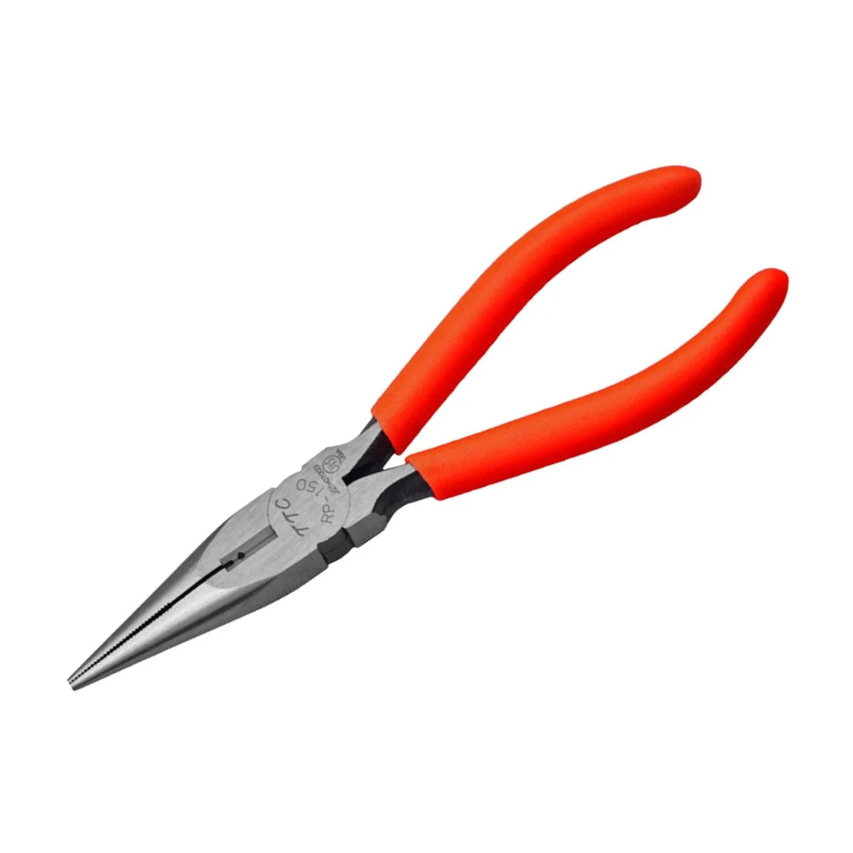 Pinza a becchi lunghi JIS RP-150 arancione 150 mm