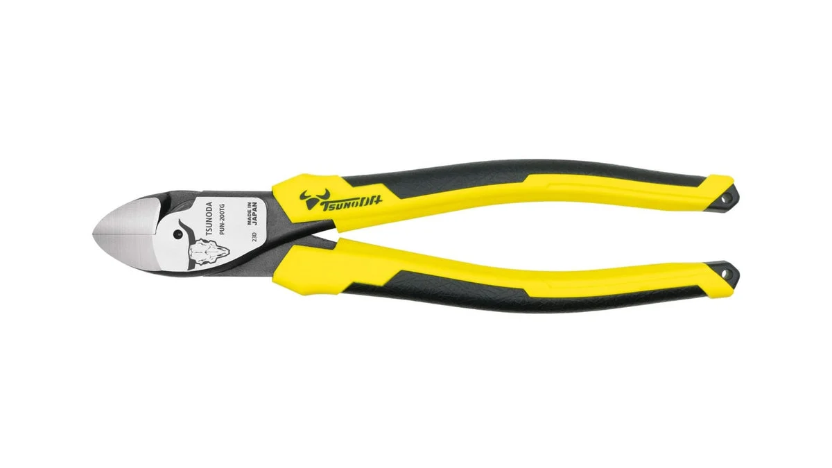 TSUNODA tronchese inclinato sottile VVF 200mm PUN-200TG 2.6 mm x 3 anime