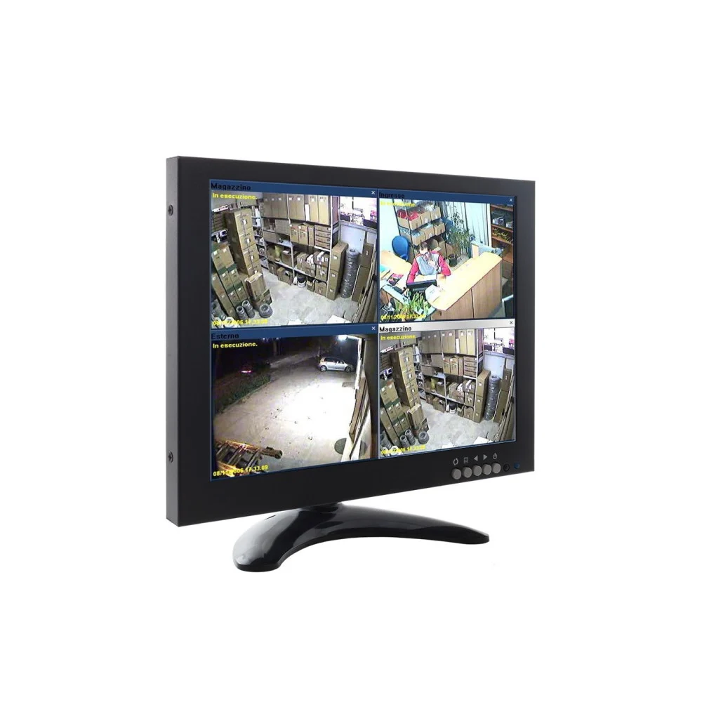 TV TELEVISORE MONITOR DIGITALE 10.1 TFT VIDEOSORVEGLIANZA CCTV AV VGA BNC HDMI - TrAdE Shop Traesio