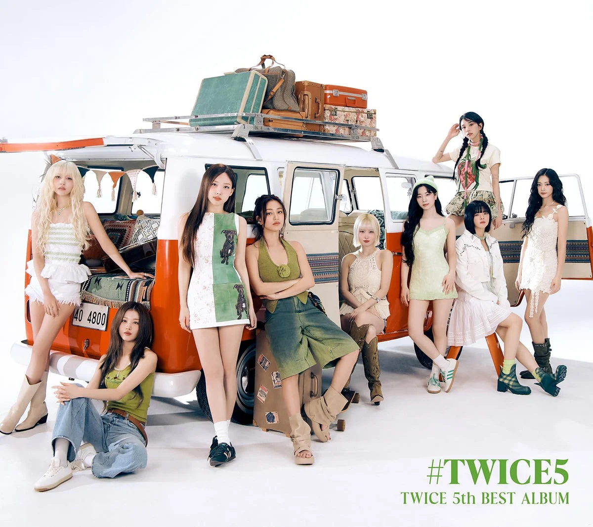TWICE Album "#TWICE5" Edizione Limitata B con DVD e Trading Card - WAFUU JAPAN
