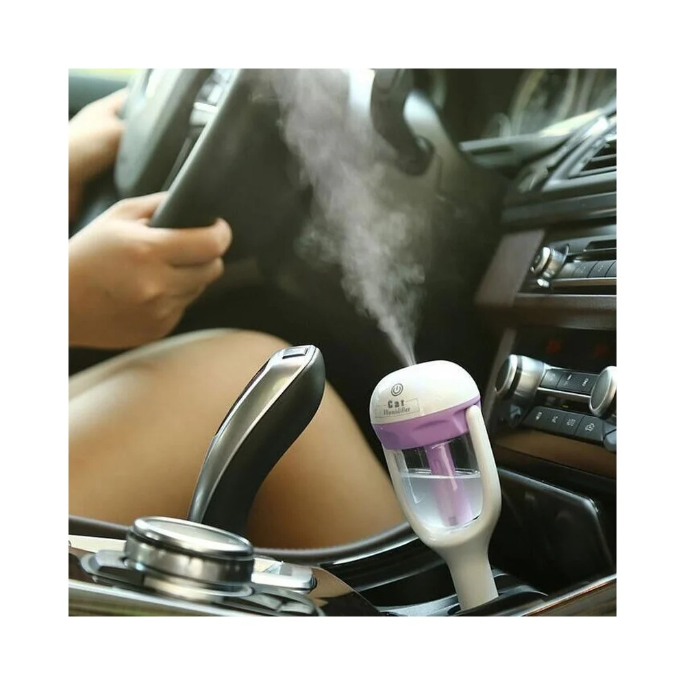UMIDIFICATORE ARIA OLIO ESSENZIALE AROMATERAPIA DIFFUSORE PURIFICATORE PER AUTO - TrAdE Shop Traesio