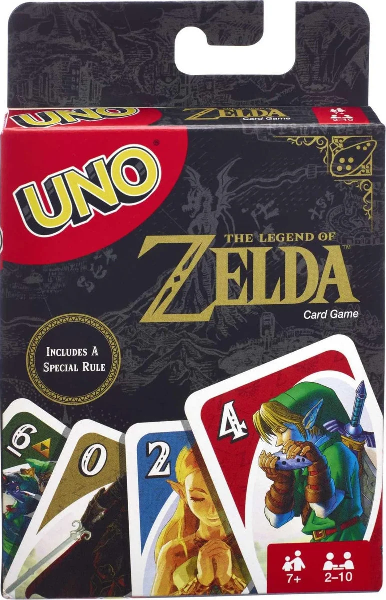 UNO gioco di carte The Legend of Zelda, edizione esclusiva Legend Rules - Mattel Games