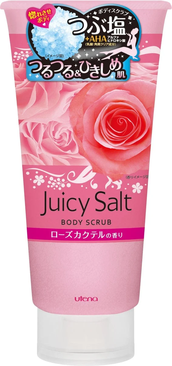 Utena JUCY SALT scrub corpo al sale Rosa 300 g - WAFUU JAPAN