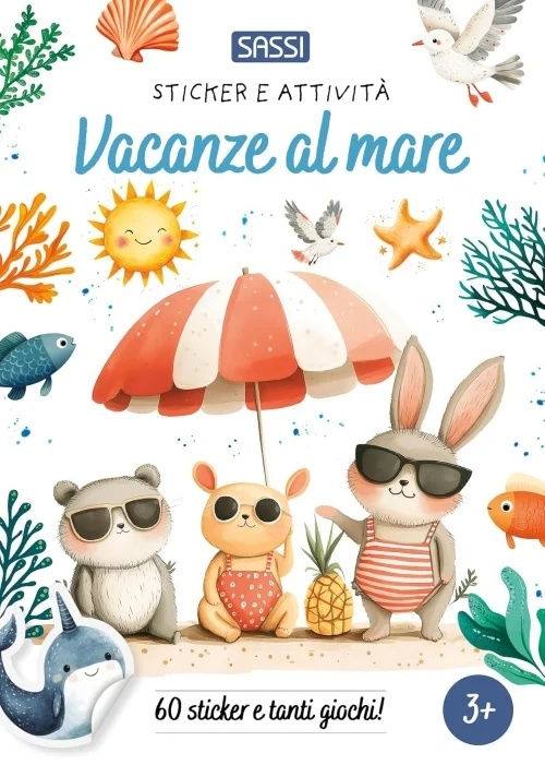 vacanze al mare – sticker e attività - Libri e DVD