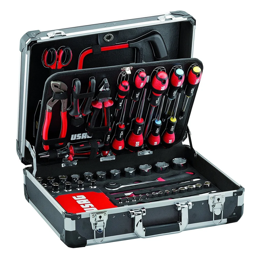 VALIGIA CON SET KIT ASSORTIMENTO UTENSILI X MANUTENZIONE USAG 002 JM 183 PEZZI - Usag ®