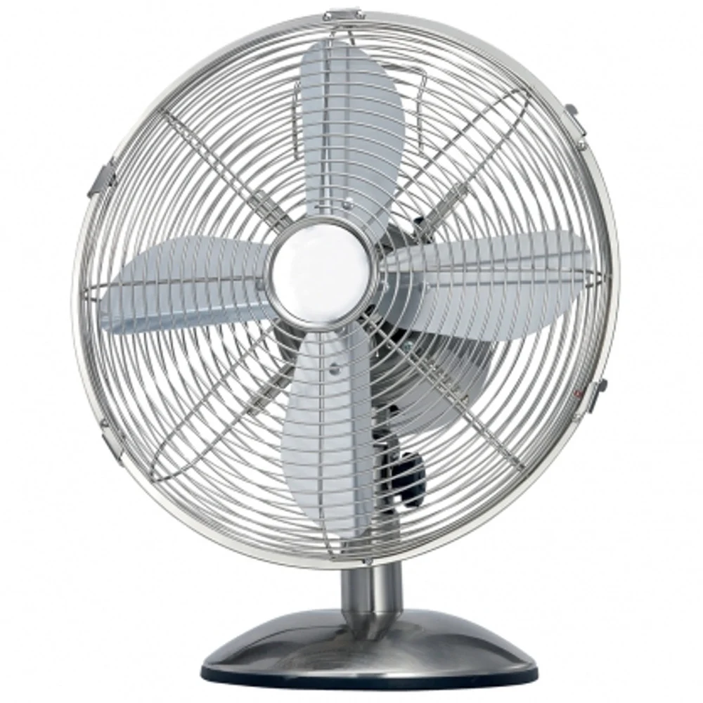 VENTILATORE DA TAVOLO 3 PALE DIAMETRO 40 CM 3 VELOCITA' BASE TONDA GRIGLIA RAGGI - TrAdE Shop Traesio