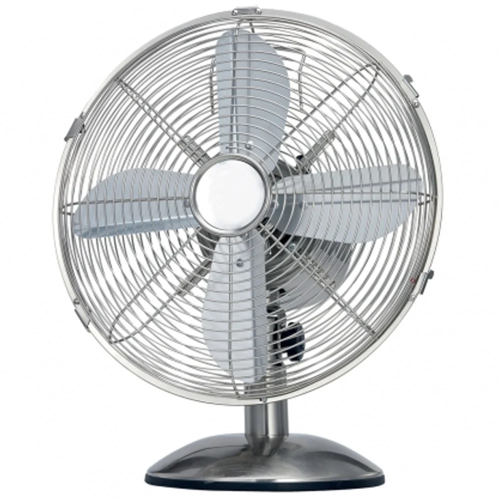 VENTILATORE INDUSTRIALE DA TAVOLO 3 PALE DIAMETRO 30 CM 3 VELOCITA' BASE TONDA - TrAdE Shop Traesio
