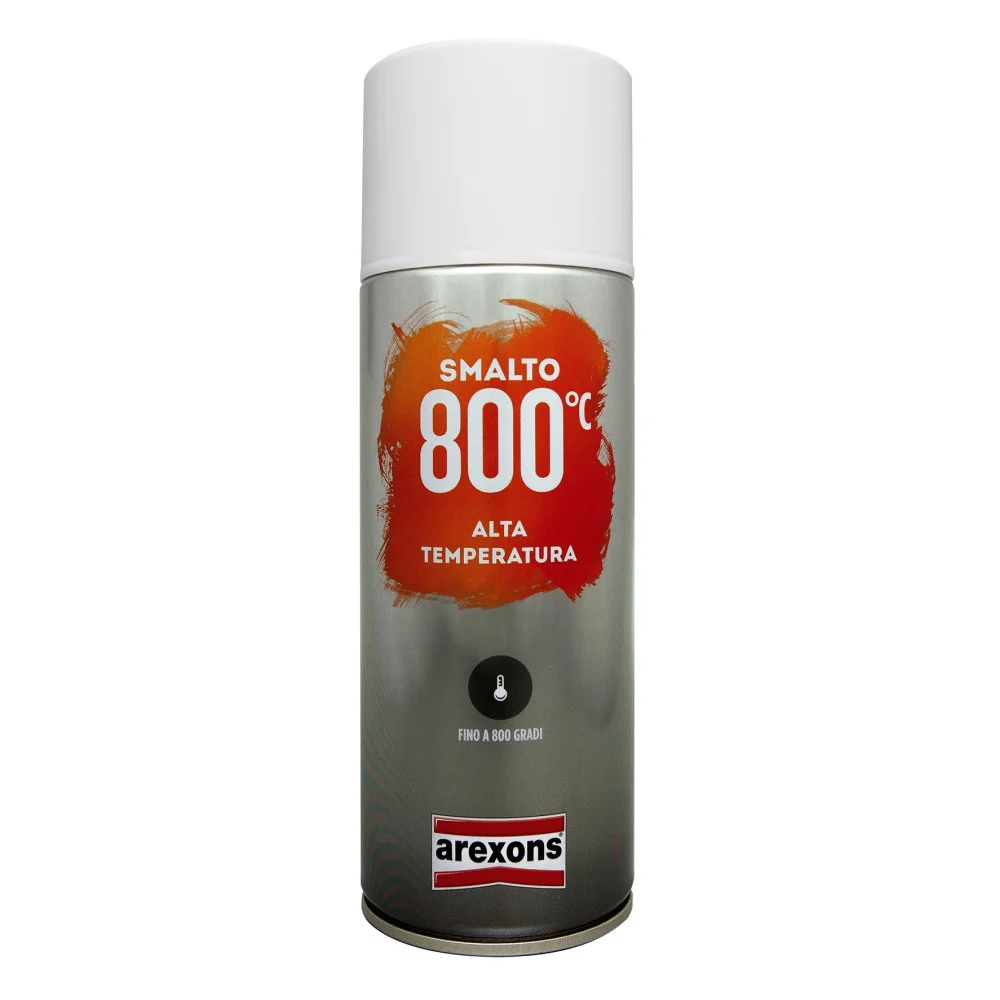 VERNICE SPRAY NERO PER MARMITTE SCARICO NERO ALTA TEMPERATURA 2332 - Arexons ®
