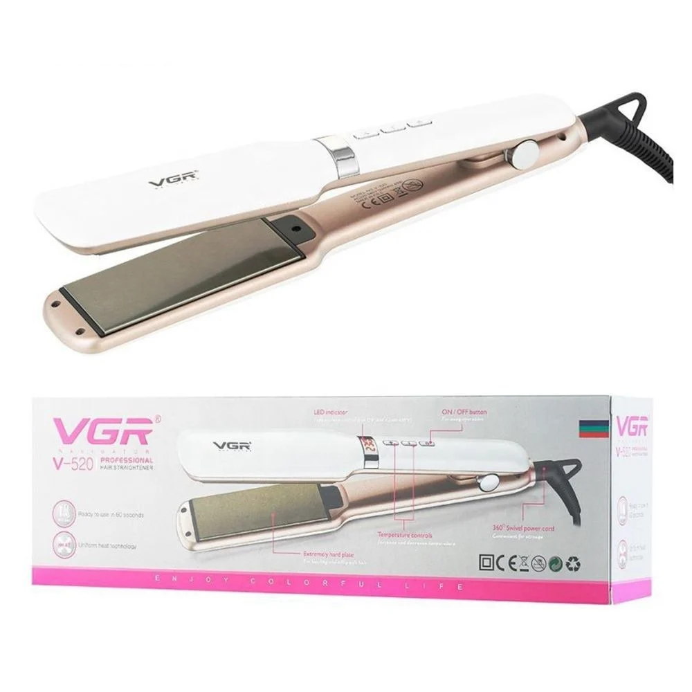 VGR V-520 Piastra Capelli Professionale 42mm – Styling Parrucchiere Shop