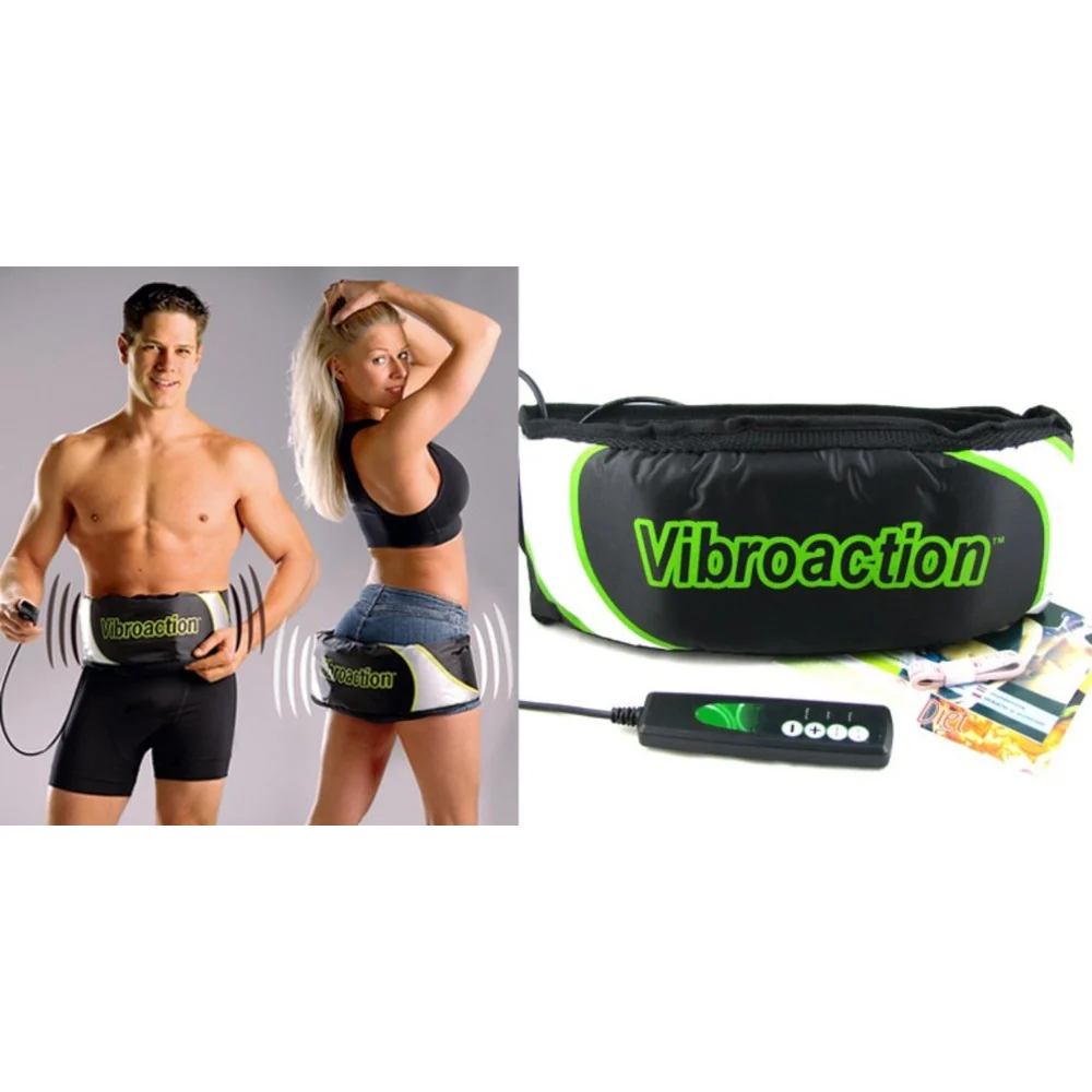 VIBROACTION CINTURA FASCIA VIBRANTE MASSAGGIO CELLULITE CORPO ADDOMINALI - TrAdE Shop Traesio