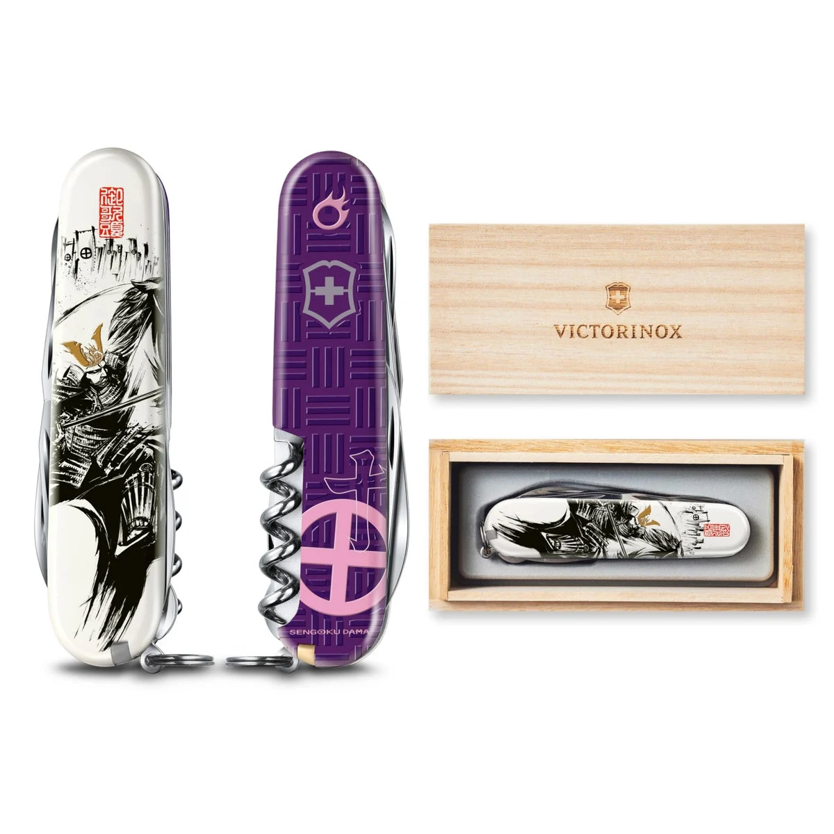 Victorinox Multi Tool Samurai Sengoku Ink Climber 14 Funzioni Swiss Made - WAFUU JAPAN