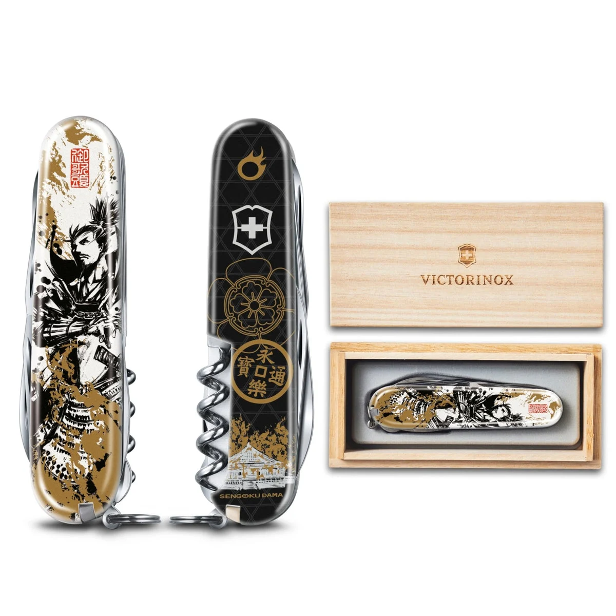 Victorinox Coltello Svizzero Samurai Sengoku Ink Climber 137037X8 Oda Nobunaga