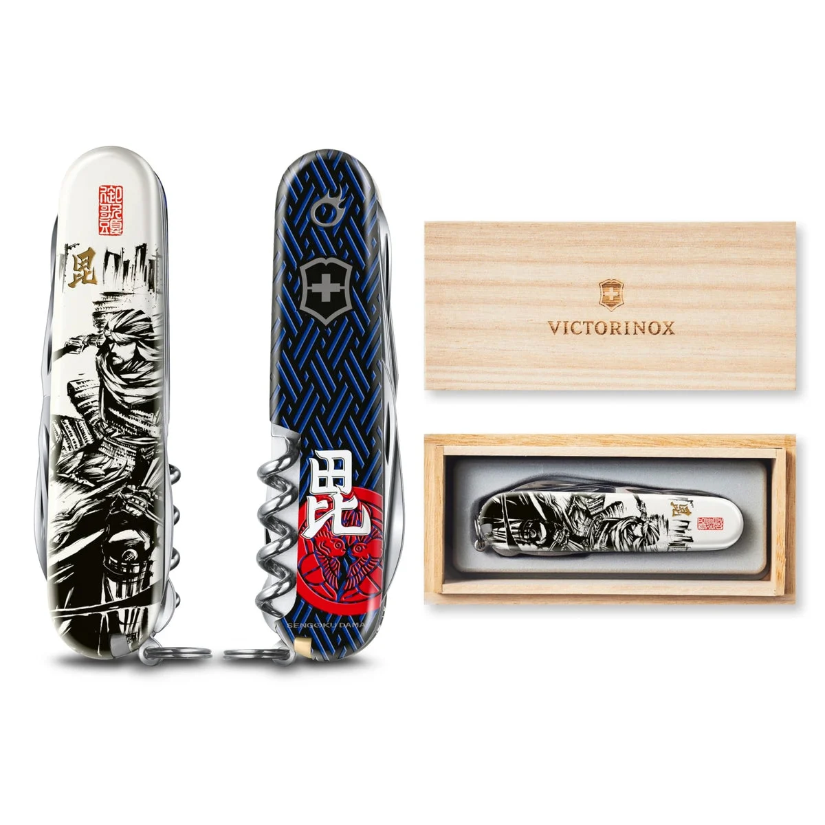 Victorinox Strumento Multiuso Samurai Sengoku Ink Climber 137037X20 Uesugi Kenshin