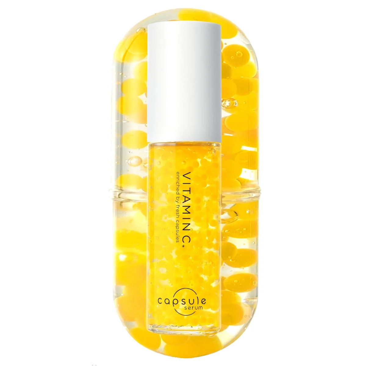 Siero viso capsule Vitamina C 30 ml con niacinamide e collagene effetto luminosità - WAFUU JAPAN