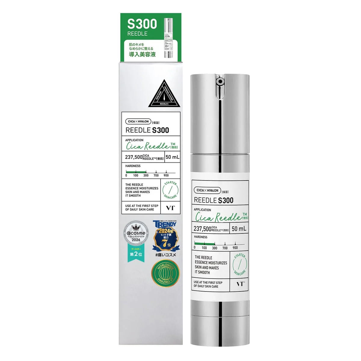 VT Cosmetics Siero Booster Reedle Shot 300 per Pori e Compattezza