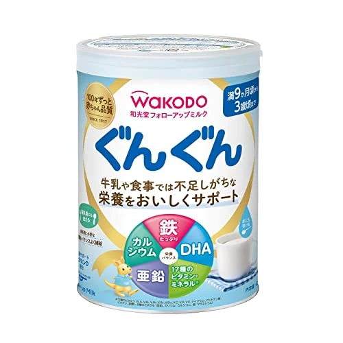 WAKODO GunGun Milk Formula Follow-up 830g 9 Months to 3 Years