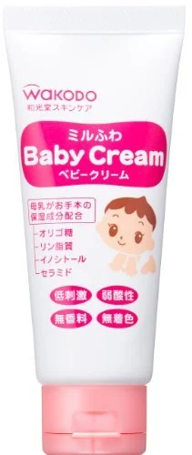 Wakodo Crema Baby Fuwa 60g - Idratante Delicata per Pelli Sensibili
